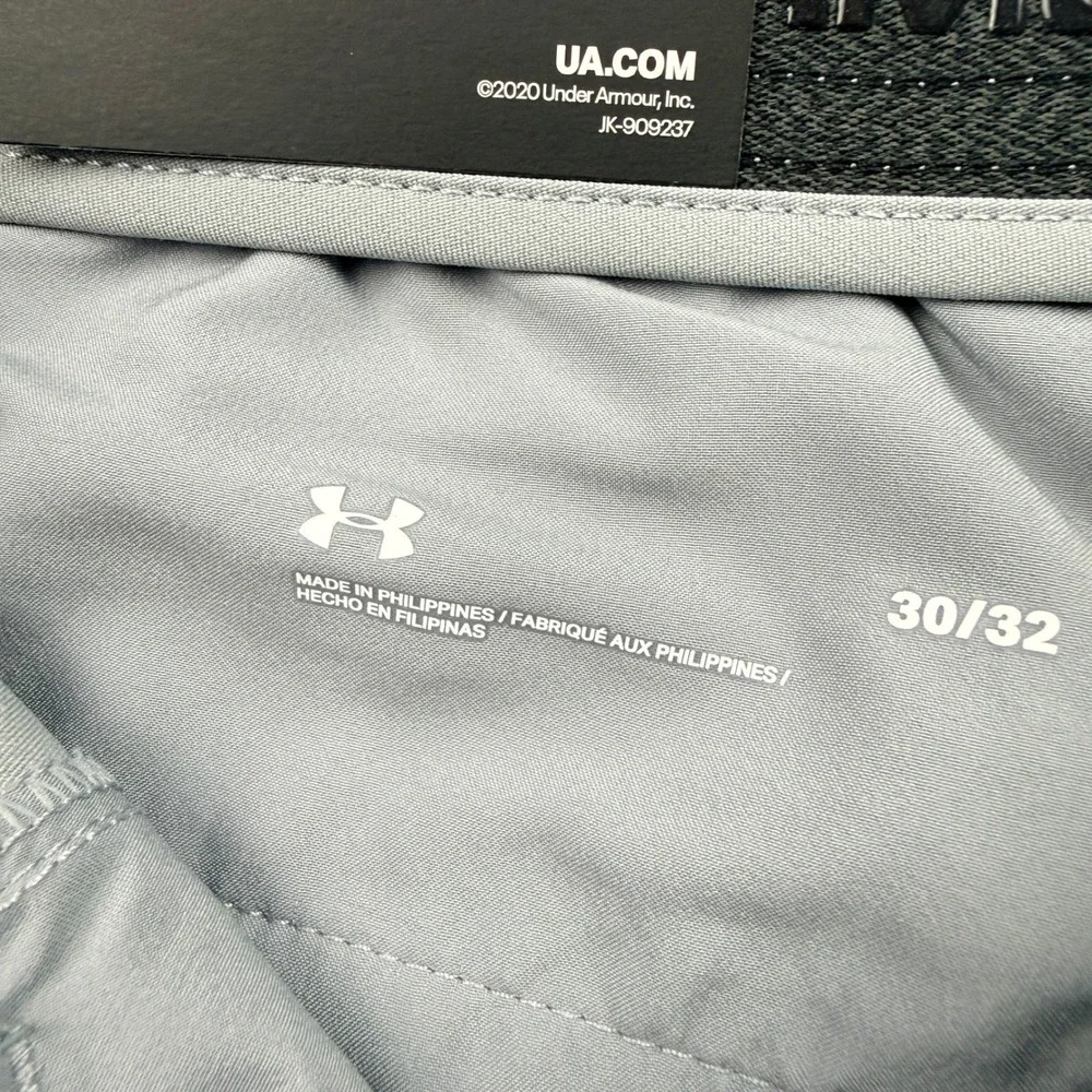 Under Armour Mens Drive Golf Pants Grey Straight Leg Size 30x32 NWT - Picture 3 of 7
